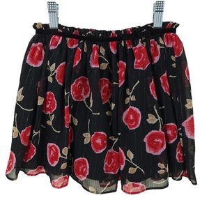 Kate Spade Girls Pink Floral Mini Skirt 8YR